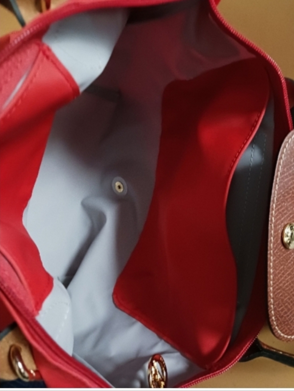 Longchamp Le Pliage Tote Bag, Foldable Pink - Picture 14 of 15